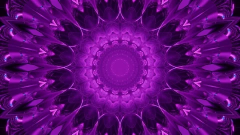 Abstract background of symmetrical pattern with 3D illustration Stock Footage 149136892
