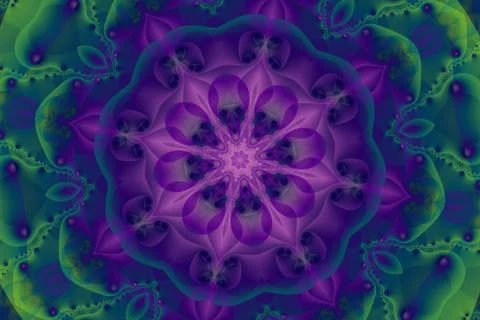 Abstract background symmetrical pattern イラスト素材