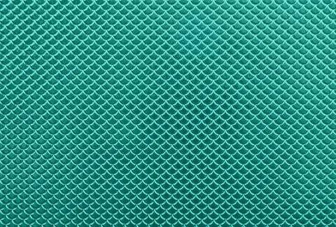 Abstract background of teal scale pattern Foto stock