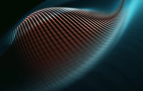 Abstract background of tech and science. Illustrazione stock