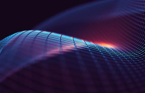 Abstract background of tech and science. Stock Illustration