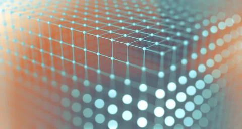 Abstract background of tech and science. イラスト素材