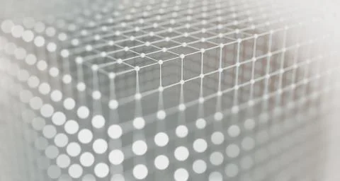 Abstract background of tech and science. Illustrazione stock