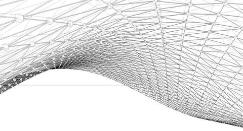 Abstract background of tech and science. Stock Illustration