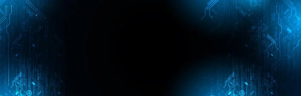 Abstract background on technological and scientific topics. Various techno de Illustrazione stock