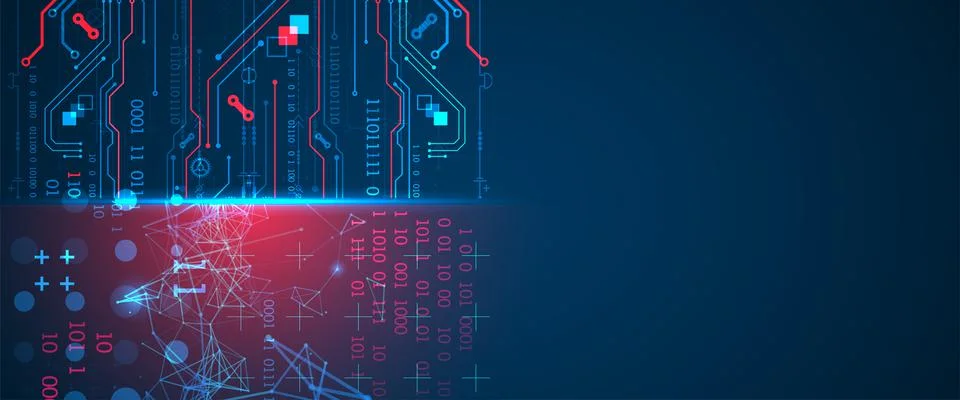 Abstract background on technological and scientific topics. Plexus effect wit 스톡 일러스트
