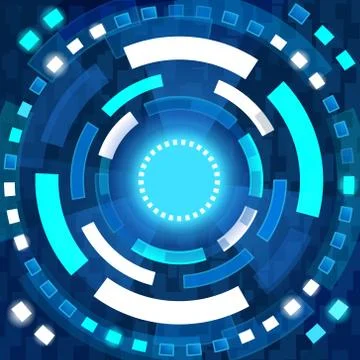 Abstract background of technological innovation. Stock Illustration