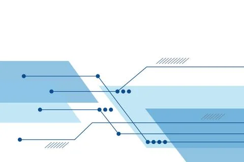 Abstract background in technology and future concept Stock Illustration