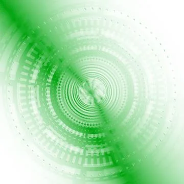 Abstract background technology circles light green color vector Illustrazione stock