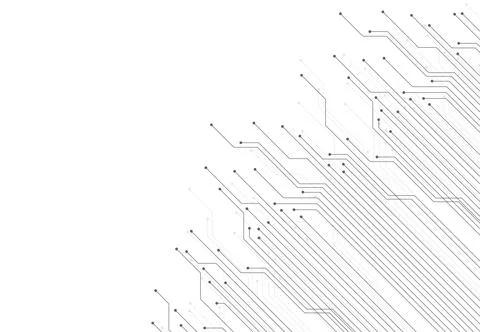 Abstract background with technology circuit board texture. 스톡 일러스트