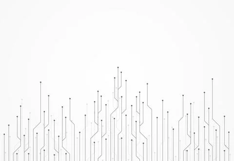 Abstract background with technology circuit board texture. Stock Illustration