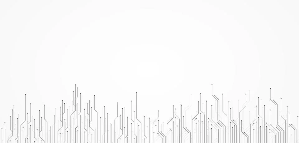 Abstract background with technology circuit board texture. Stock Illustration