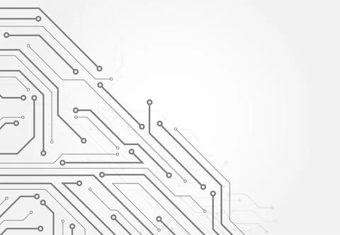 Abstract background with technology circuit board texture 스톡 일러스트