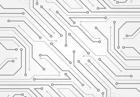 Abstract background with technology circuit board texture. Stock Illustration