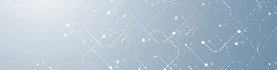 Abstract background with technology circuit board texture. Modern electronic Illustrazione stock
