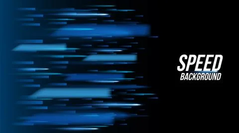 Abstract background technology high speed racing for sports of long exposure Stock Illustration