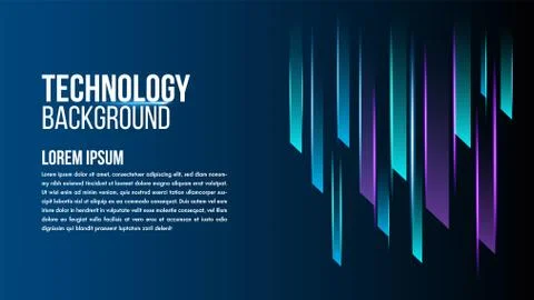 Abstract background technology high speed racing for sports of long exposure Stock Illustration