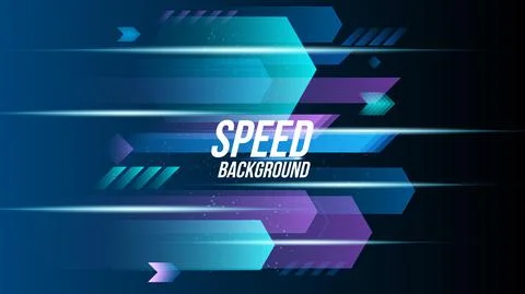 Abstract background technology high speed racing for sports of long exposure Stock Illustration