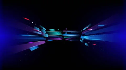 Abstract background technology high speed racing for sports of long exposure Stock Illustration