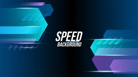 Abstract background technology high speed racing for sports of long exposure Stock Illustration