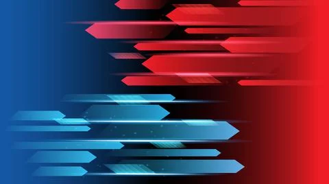 Abstract background technology high speed racing for sports of long exposure Stock Illustration