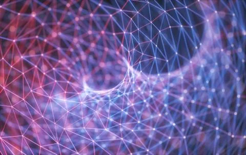 Abstract Background Technology Stock Illustration