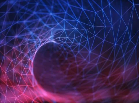 Abstract Background Technology Illustrazione stock