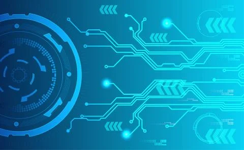 Abstract Background Technology Stock Illustration