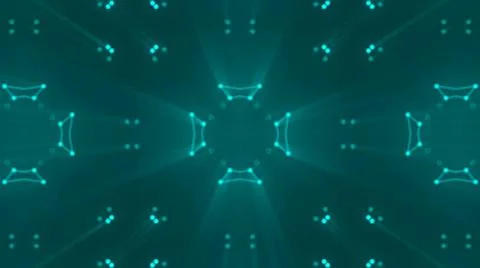 Abstract background with technology kaleidoscope Abstract background with ... Stock Photos