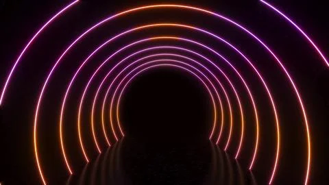 Abstract background technology line neon light background,mock up stage for.. Stock Photos