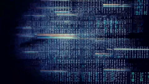 Abstract background of technology, science and cloud computer. Stock Footage 235827156