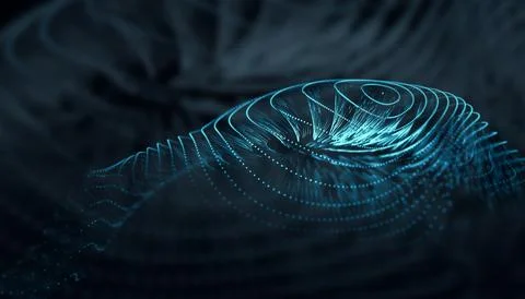 Abstract background of technology, science and cloud computer.3d illustration 스톡 일러스트