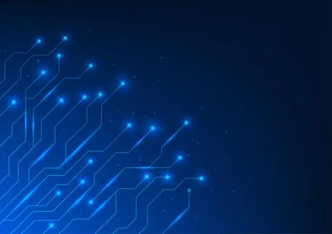 Abstract background technology The technology circuit lines are inside the .. Illustrazione stock