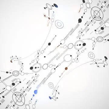 Abstract background technology. Vector Illustrazione stock