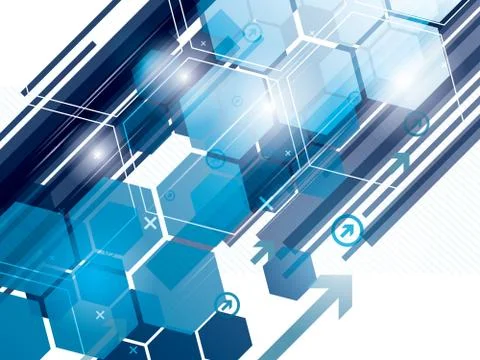 Abstract background technology in vector Stock Illustration