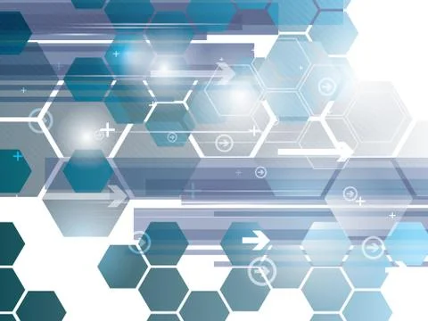 Abstract background technology in vector Stock Illustration