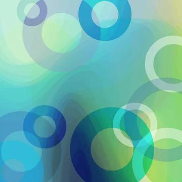 Abstract background template banner. Web design template. Circles. Illustrazione stock