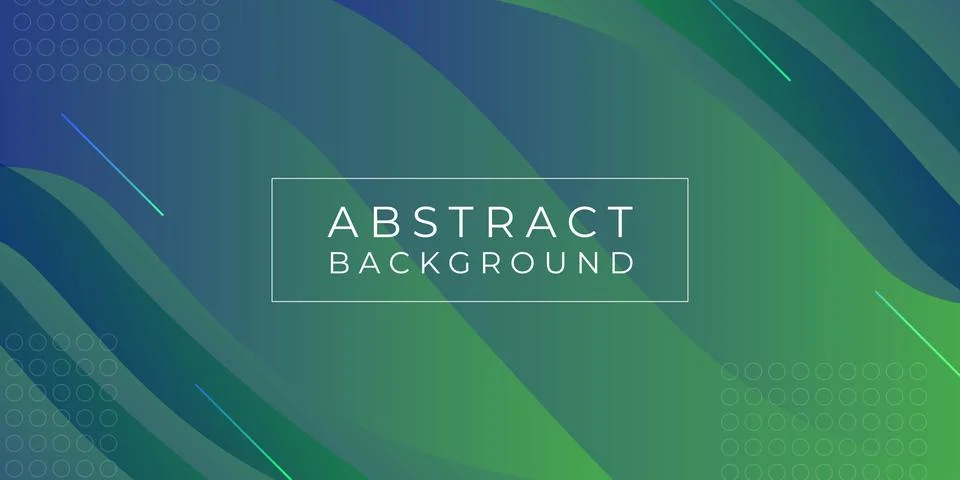 Abstract Background Template Design Vector Template with green gradient Stock Illustration