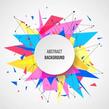 Abstract background template Stock Illustration