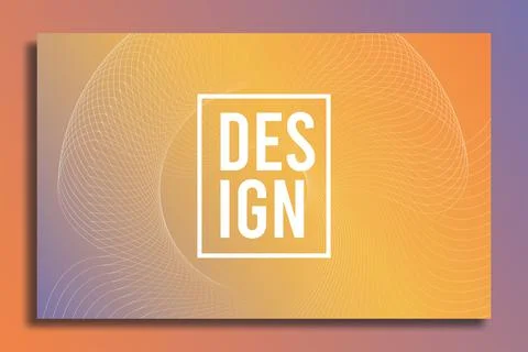 Abstract Background Template Stock Illustration