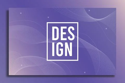 Abstract Background Template Stock Illustration