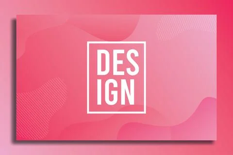 Abstract Background Template Stock Illustration