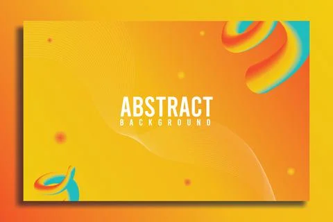 Abstract Background Template Stock Illustration