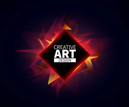 Abstract background template. Place for text. Vector illustration. Illustrazione stock