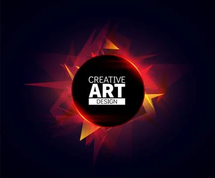 Abstract background template. Vector frame for text. Illustrazione stock