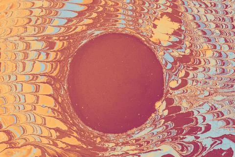 Abstract background templates with  Ebru marbling texture patterns Illustrazione stock
