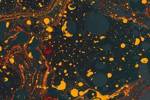 Abstract background templates with  Ebru marbling texture patterns Illustrazione stock