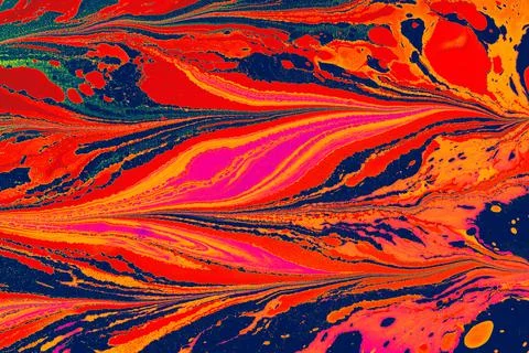Abstract background templates with  Ebru marbling texture patterns Stock Illustration