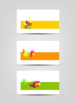 Abstract background templates Illustrazione stock