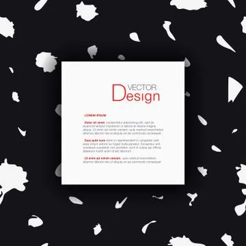 Abstract Background with Text Box Illustrazione stock